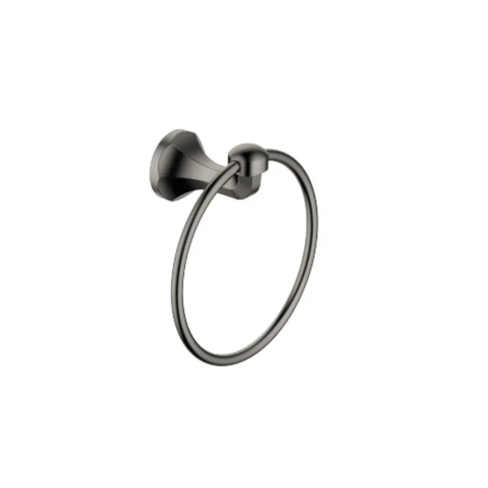 Dornbracht-MADISON-Handtuchring-Ausladung 97mm-Dark Platinum gebürstet, 83200361-99 Galeriebild 1